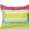 3-Piece Handmade Full/Queen Quilt Set Vermicelli Quilted Patchwork